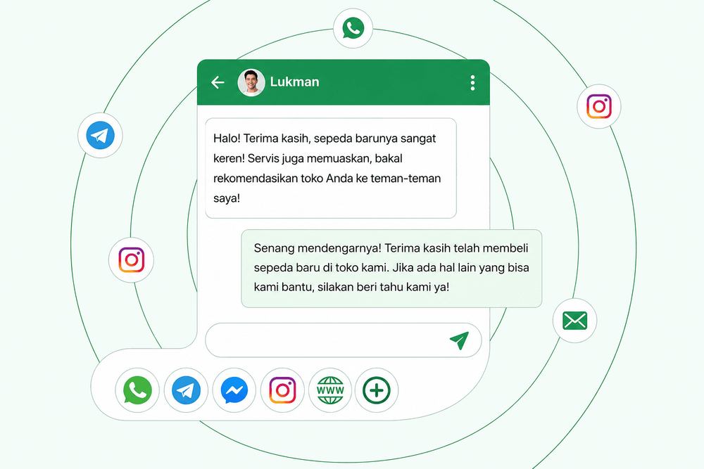 Aplikasi Omnichannel untuk Kelola Semua Chat Pelanggan